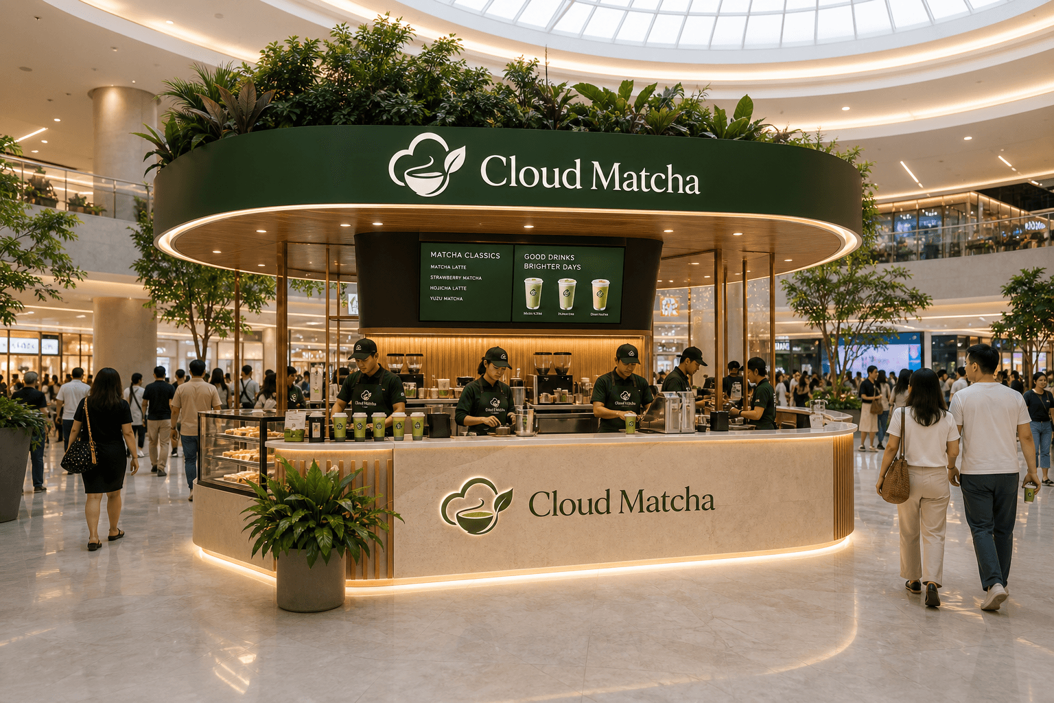 Mall of Asia Cloud Matcha in Pasay City